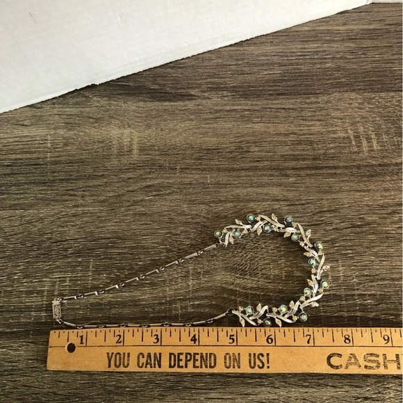 Vtg Rhinestone  Necklace - Picture 8 of 9